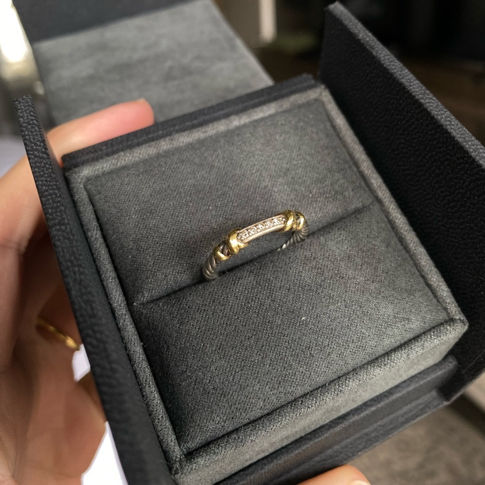 David Yurman Petite Helena Ring Size 6